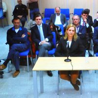 Los acusados atienden a la declaración de la Infanta Cristina en el juicio por el Caso Nóos
