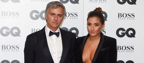 José Mourinho junto a su hija Matilde en los premios GQ británicos