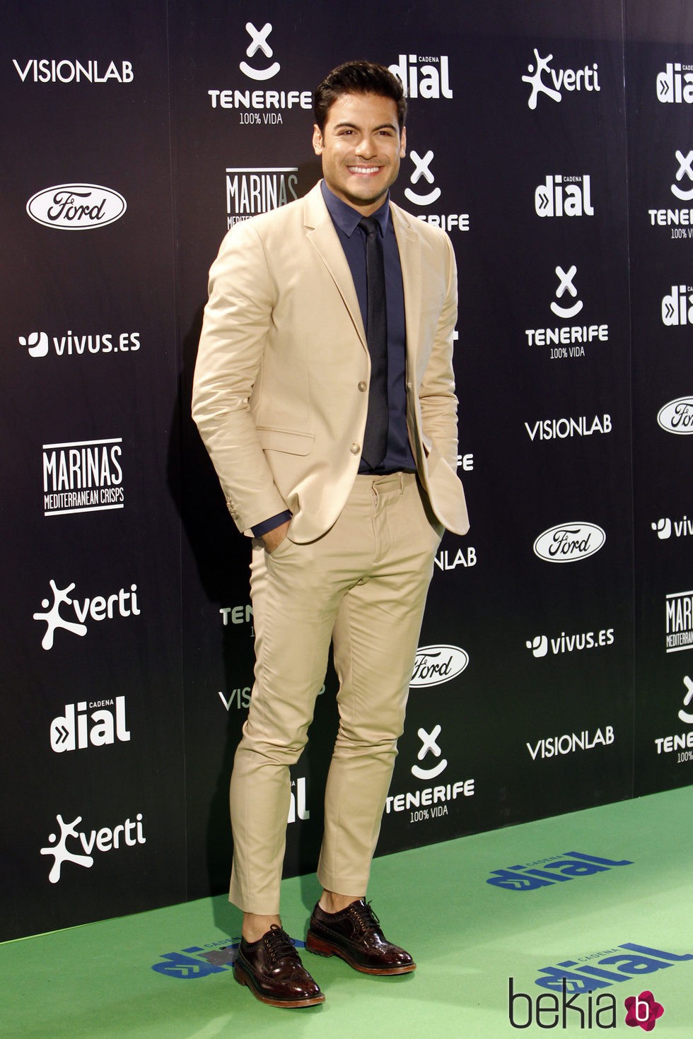 Carlos Rivera en los Premios Cadena Dial 2015