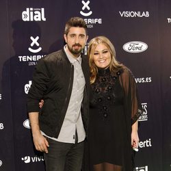 Álex Ubago y Amaia Montero en los Premios Cadena Dial 2015