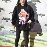 María Escoté en el estreno de 'Kung Fu Panda 3' en Madrid