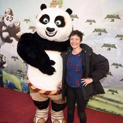 Eva Hache en el estreno de 'Kung Fu Panda 3' en Madrid