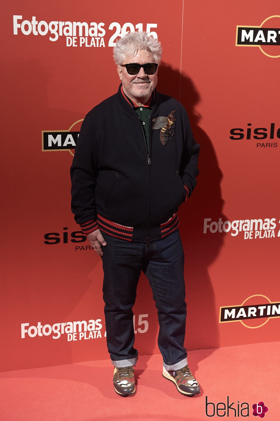 Pedro Almodóvar en la alfombra roja de los Fotogramas de Plata 2015