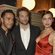 Lewis Hamilton, Bradley Cooper e Irina Shayk en la fiesta L'Oreal Paris Red Obsession