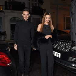Liam Payne y Cheryl Cole cogidos de la mano en Londres
