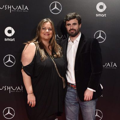 Caritina Goyanes y Antonio Matos en un acto promocional de un coche en Madrid