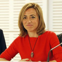Carme Chacón la reunión ejecutiva del PSOE tras las Elecciones Generales de 2015