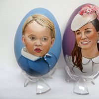 Huevos de Pascua de Kate Middleton y el Príncipe Jorge de Cambridge