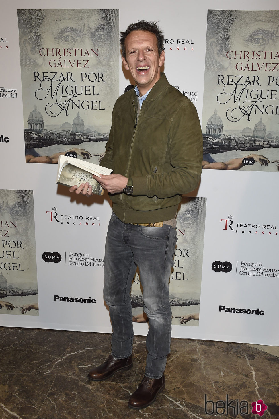 Joaquín Prat en la presentación del libro 'Reza por Miguel Ángel'