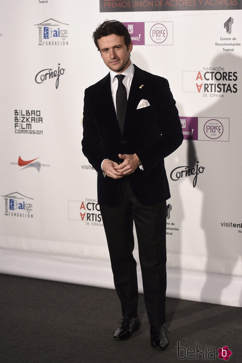 Diego Martín en los Premios Unión de Actores 2016