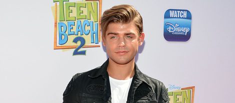 Garrett Clayton en la Premiere de 'Teen Beach 2' en Los Angeles