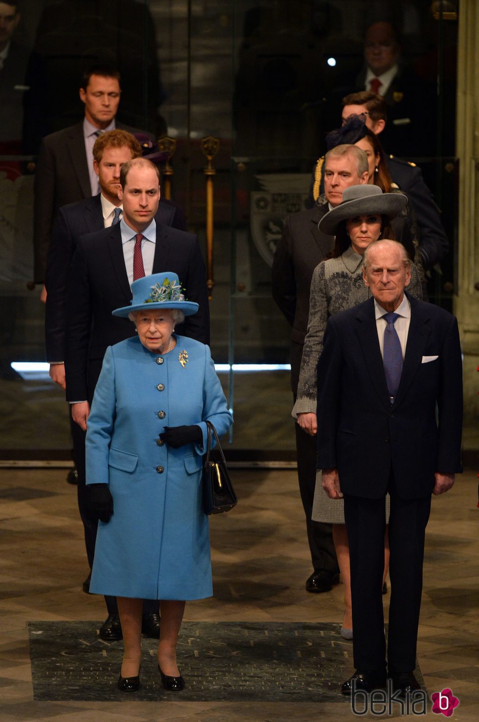 La Familia Real Británica celebra el Día de la Commonweath con una misa