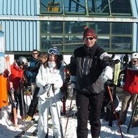 Los Reyes Felipe y Letizia esquiando en Baqueira Beret