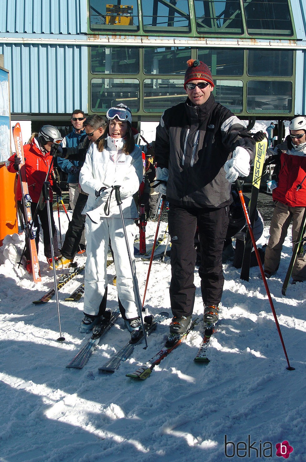 Los Reyes Felipe y Letizia esquiando en Baqueira Beret