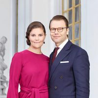 Foto oficial de la Princesa Victoria y el Príncipe Daniel de Suecia