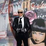 Karl Lagerfeld durante el Baile de la Rosa 2016