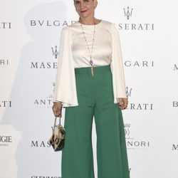 Samantha Vallejo-Nágera en una fiesta de Maserati en Madrid