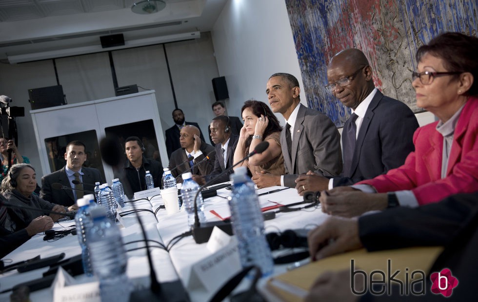 Barack Obama se reúne con los disidentes en su viaje a Cuba