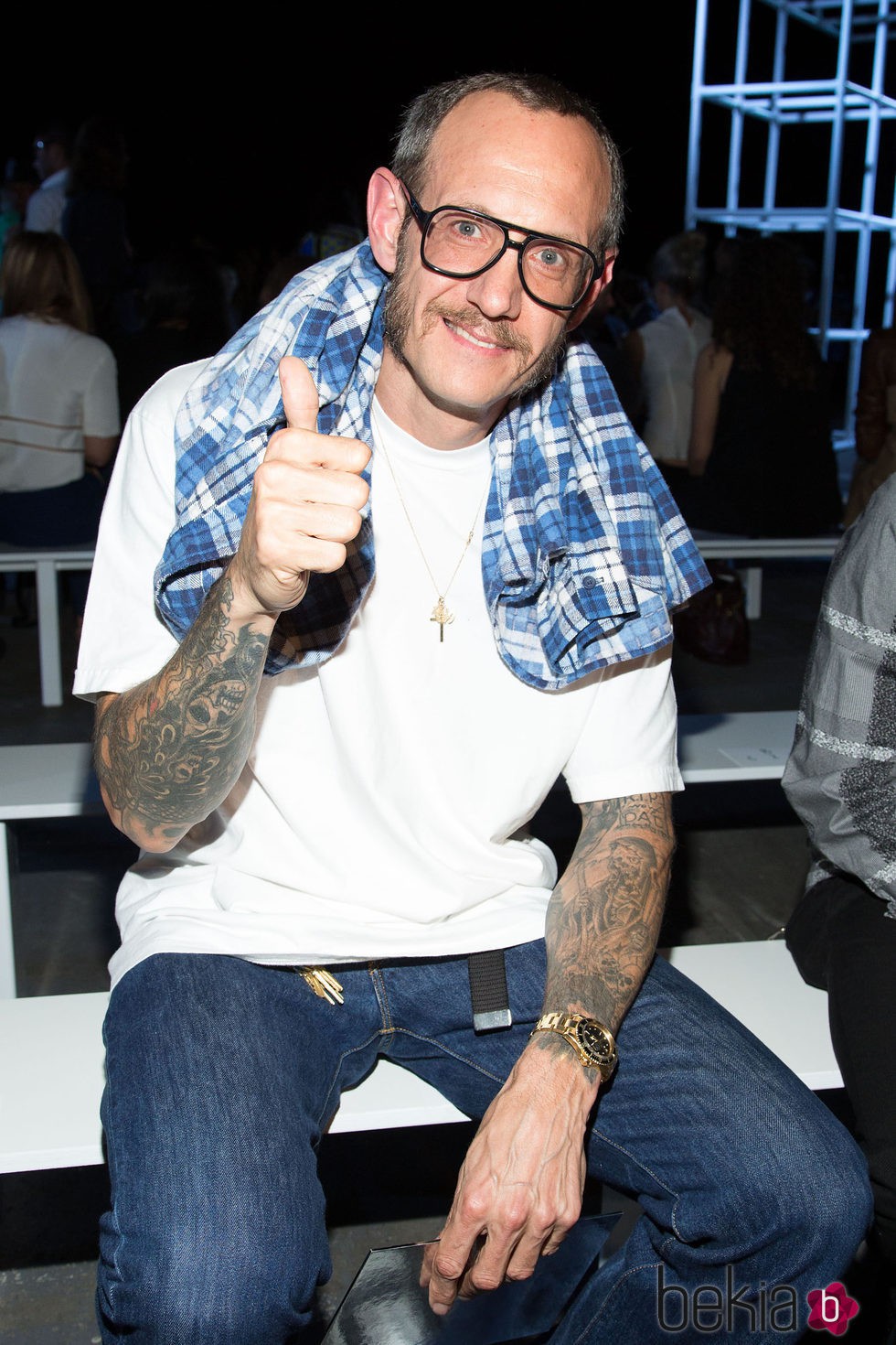 Terry Richardson durante la New York Fashion Week 2016