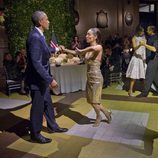 Barack Obama bailando tango en su visita oficial a Argentina