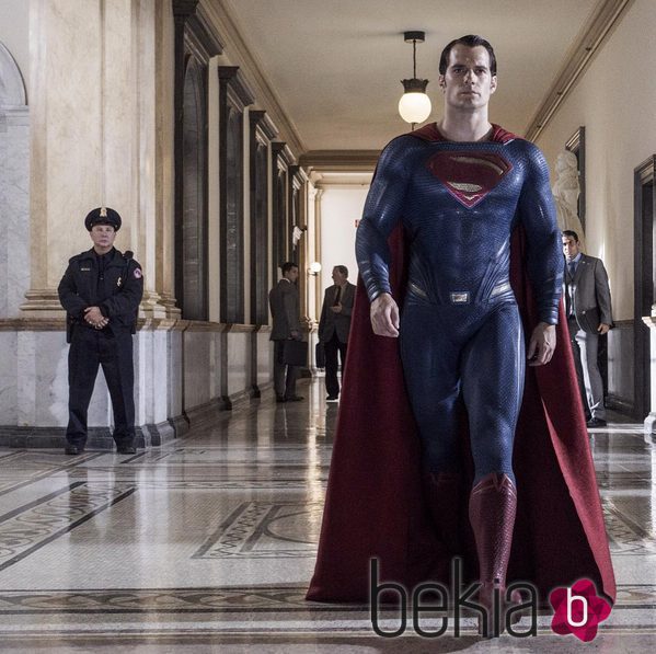 Henry Cavill en una escena de 'Batman vs. Superman'