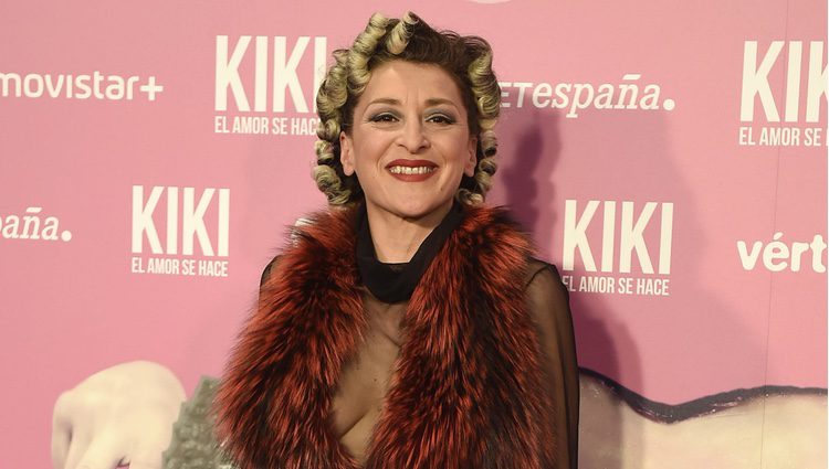 Mariola Fuentes en el estreno de 'Kiki'
