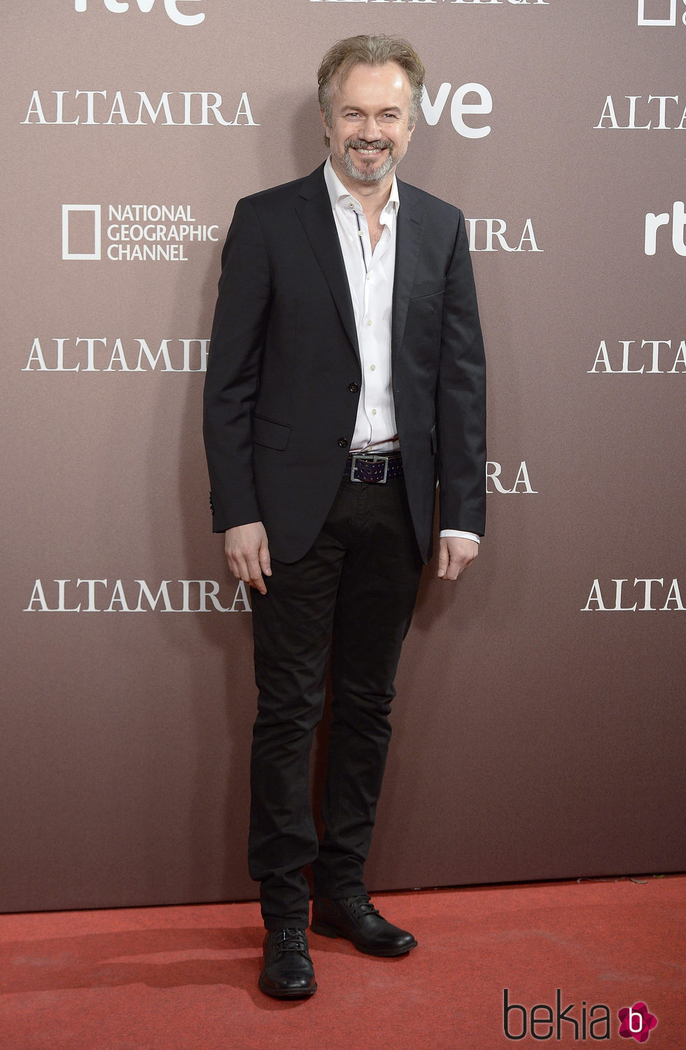 Tristán Ulloa en el estreno de 'Altamira' en Madrid