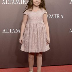 Allegra Allen en el estreno de 'Altamira' en Madrid