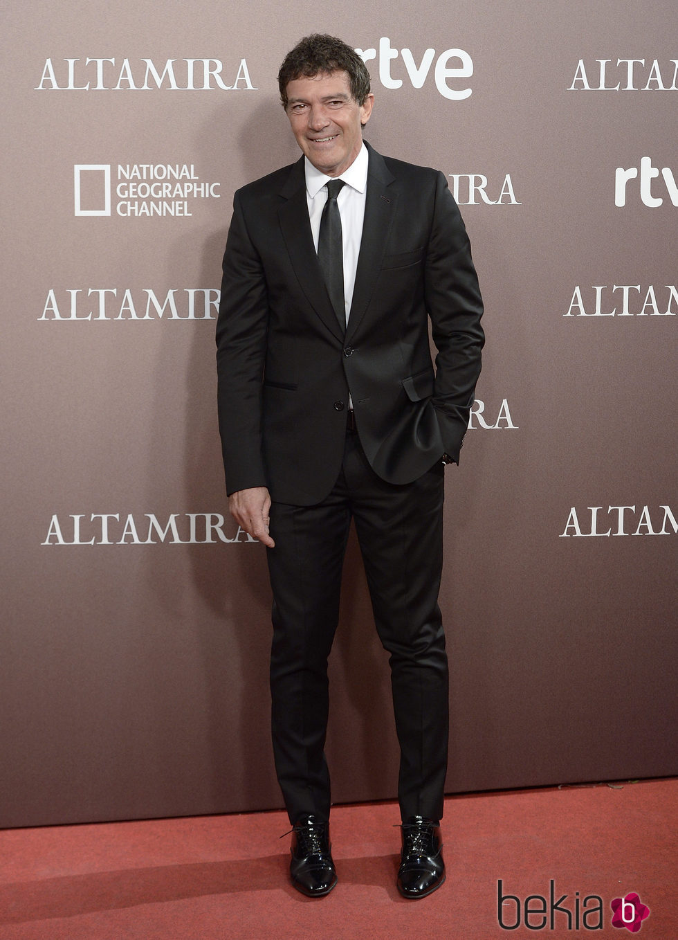 Antonio Banderas en el estreno de 'Altamira' en Madrid