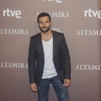 Antonio Velázquez en el estreno de 'Altamira' en Madrid