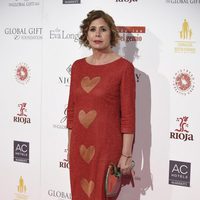 Ágatha Ruiz de la Prada en la gala benéfica Global Gift 2016 en Madrid