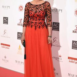 Fabiola Martínez en la gala benéfica Global Gift 2016 en Madrid