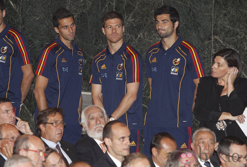 Álvaro Arbeloa, Xabi Alonso y Raúl Albiol distinguidos con el Mérito Deportivo 2011