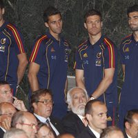 Álvaro Arbeloa, Xabi Alonso y Raúl Albiol distinguidos con el Mérito Deportivo 2011