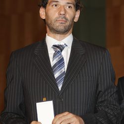 Jorge Garbajosa en la entrega de las distinciones al Mérito Deportivo 2011