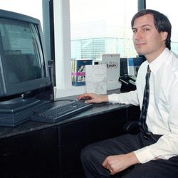 Steve Jobs en 1991 como fundador de NeXT