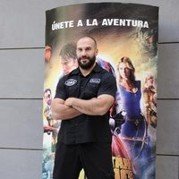 Manuel Martínez en la presentación de 'Capitán Trueno y el Santo Grial'