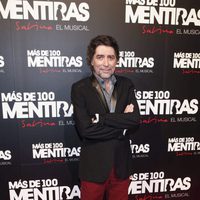Joaquín Sabina en el estreno del musical 'Más de 100 mentiras'