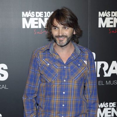 Fernando Tejero en el estreno del musical 'Más de 100 mentiras'