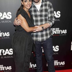 Inma Cuesta y Daniel Sánchez Arévalo en el estreno del musical 'Más de 100 mentiras'
