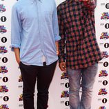Jordan Stephens y Harley Alexander en los Teen Awards