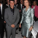La Reina Sofía y Alejandro Sanz inauguran un centro cultural en Miami