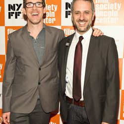 Philip Harrison y el director Jeffrey Schwarz en el estreno de 'My Week With Marilyn' en Nueva York