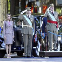 Los Reyes y los Príncipes de Asturias en los actos del Día de la Hispanidad
