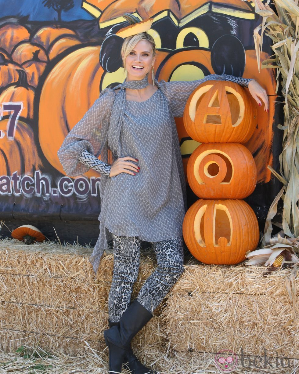 Heidi Klum se prepara para Halloween