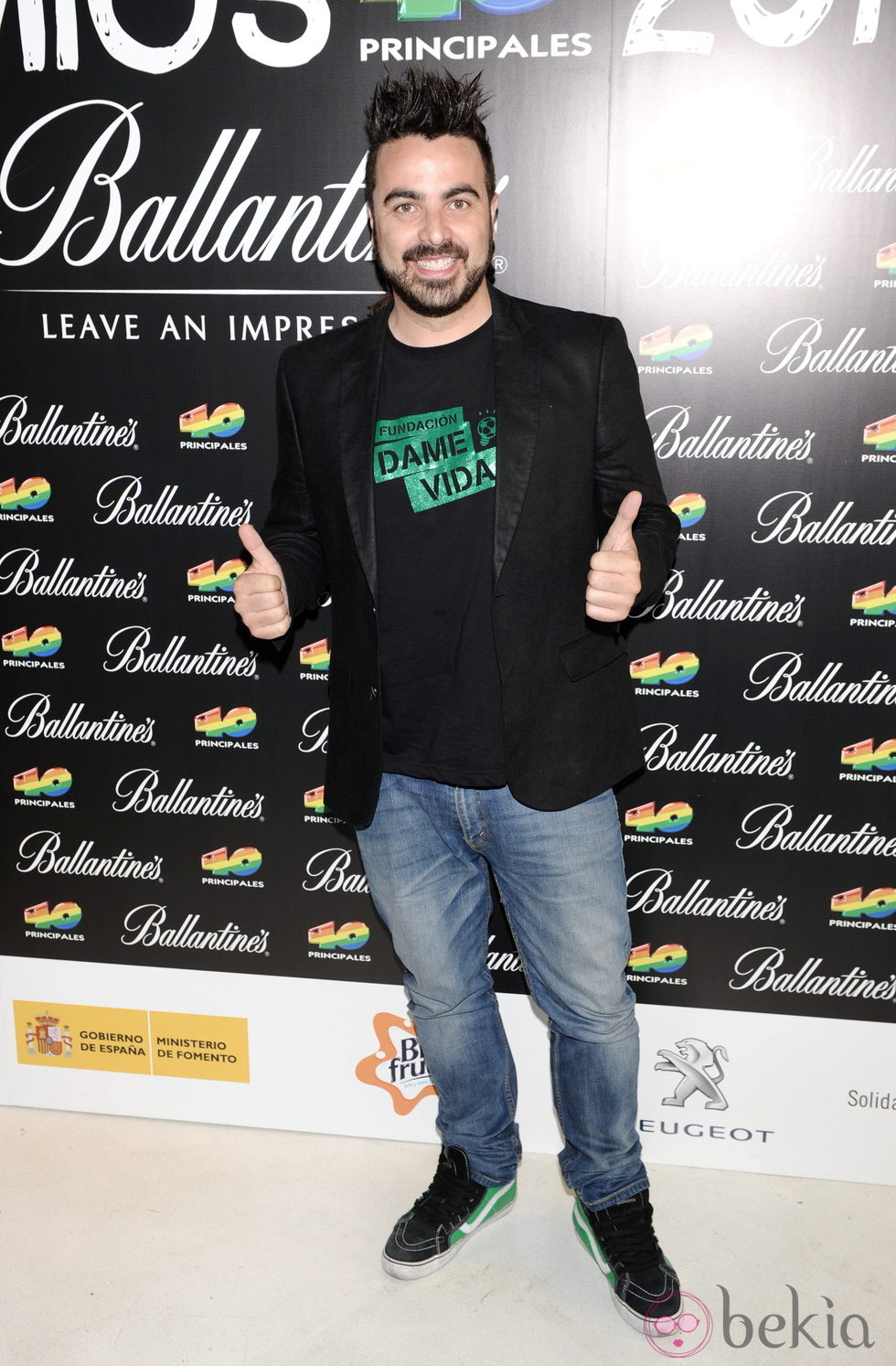 Iván Sevilla Pérez 'Huecco' en las nominaciones de los Premios 40 principales 2011