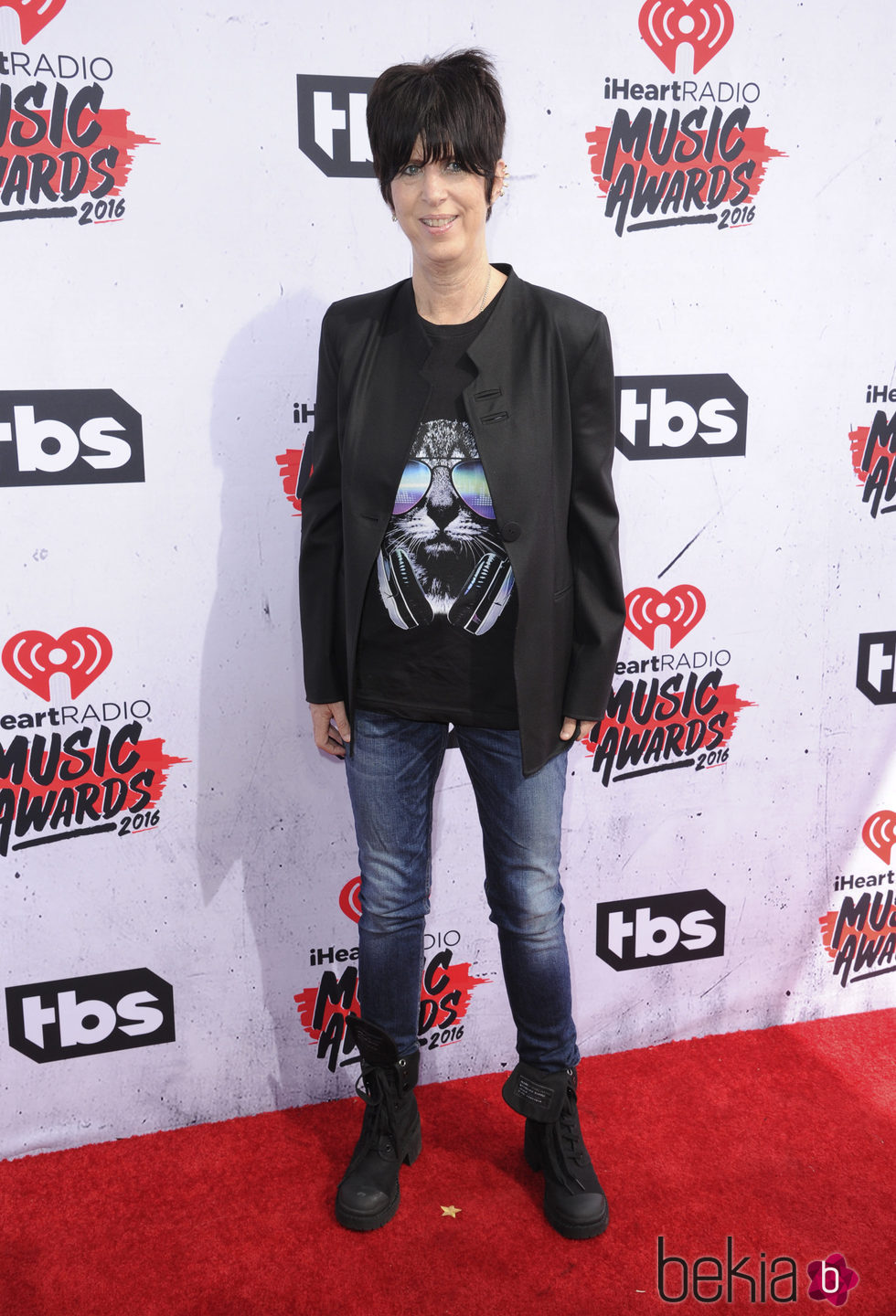 Diane Warren en los Premios iHeartRadio Music 2016