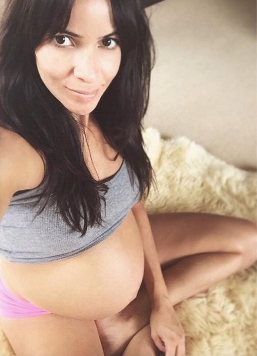 Raquel del Rosario muestra su embarazo de 8 meses