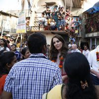 Duques de Cambridge charla a la ciudadanía de Bombay en su viaje a la India