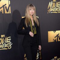Gigi Hadid en alfombra roja de los MTV Movie Awards 2016